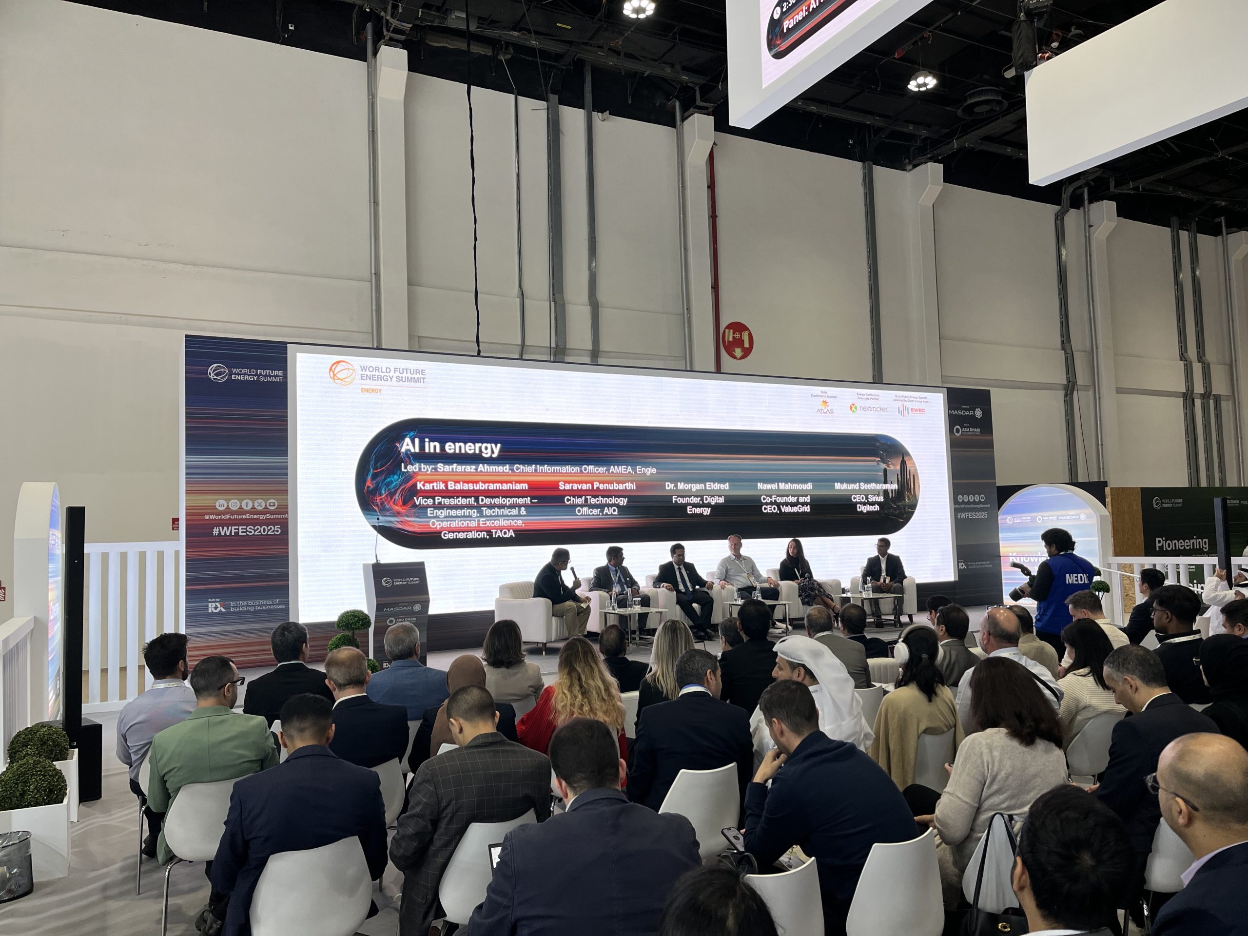 International forum session on AI in energy